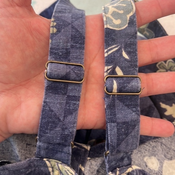 Sonoma Floral Print‎ Linen Blend Sleeveless Summer Maxi Sundress - Picture 9 of 12